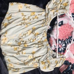 A fun off the shoulder top!